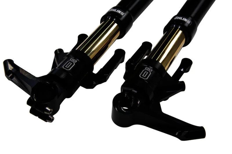 Ohlins 23-24 Harley Davidson American V-Twin 48 Blackline Front Fork - Installation View