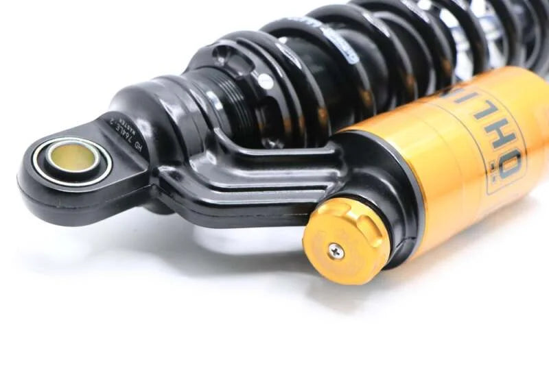 Ohlins STX 36 Blackline Shock Absorber w/ Gold Accents fits 1991-2017 Harley-Davidson Dyna FXD - Additional View 6