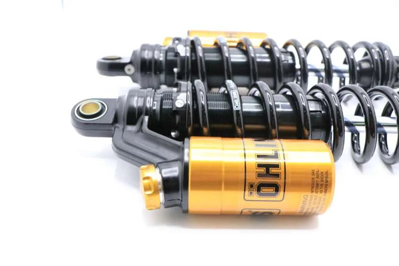 Ohlins STX 36 Blackline Shock Absorber w/ Gold Accents fits 1991-2017 Harley-Davidson Dyna FXD - Additional View 7