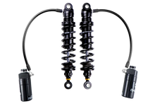 Load image into Gallery viewer, Ohlins STX 36 Twin Blackline 13in Blk Reservoir Shocks - Standard Springs fits 2014-2026 Harley FL Touring - Side View