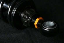 Load image into Gallery viewer, Ohlins STX 36 Twin Blackline 13in Blk Reservoir Shocks - Standard Springs fits 2014-2026 Harley FL Touring - Back View