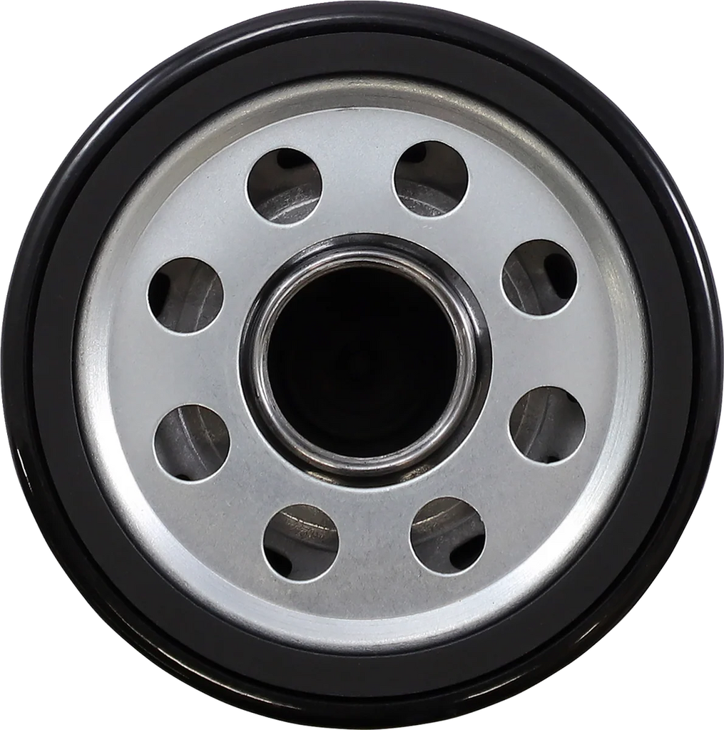 Oil Filter - Black DragSpecialties T14-0027B - Side View