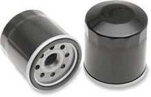 Load image into Gallery viewer, Oil Filter - Black - Victory DragSpecialties T14-0026B - Main Product View