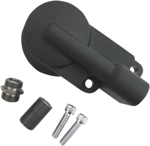 Oil Filter Mount - Black DragSpecialties 74900W - Main Product View