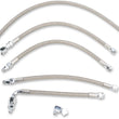 Load image into Gallery viewer, Oil Line Kit - Stainless Steel - FXR DragSpecialties 606004 - Main Product View