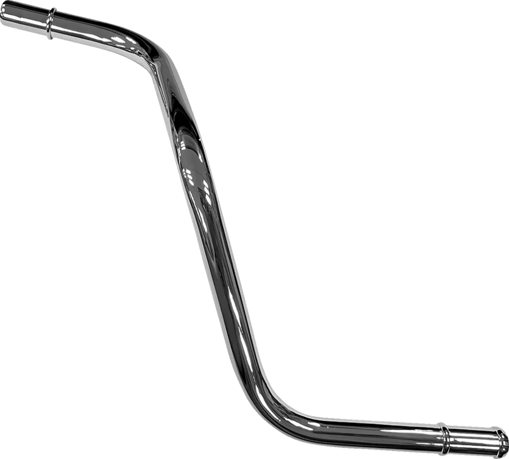 Oil Line - Return - Chrome - Softail DragSpecialties T03-0161 - Side View