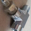 Load image into Gallery viewer, Oil Line T Block Adaptor 95-99 Eclipse Talon 420a