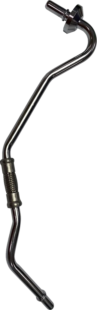 Oil Line - Vent - Chrome - Softail DragSpecialties T03-0163 - Main Product View
