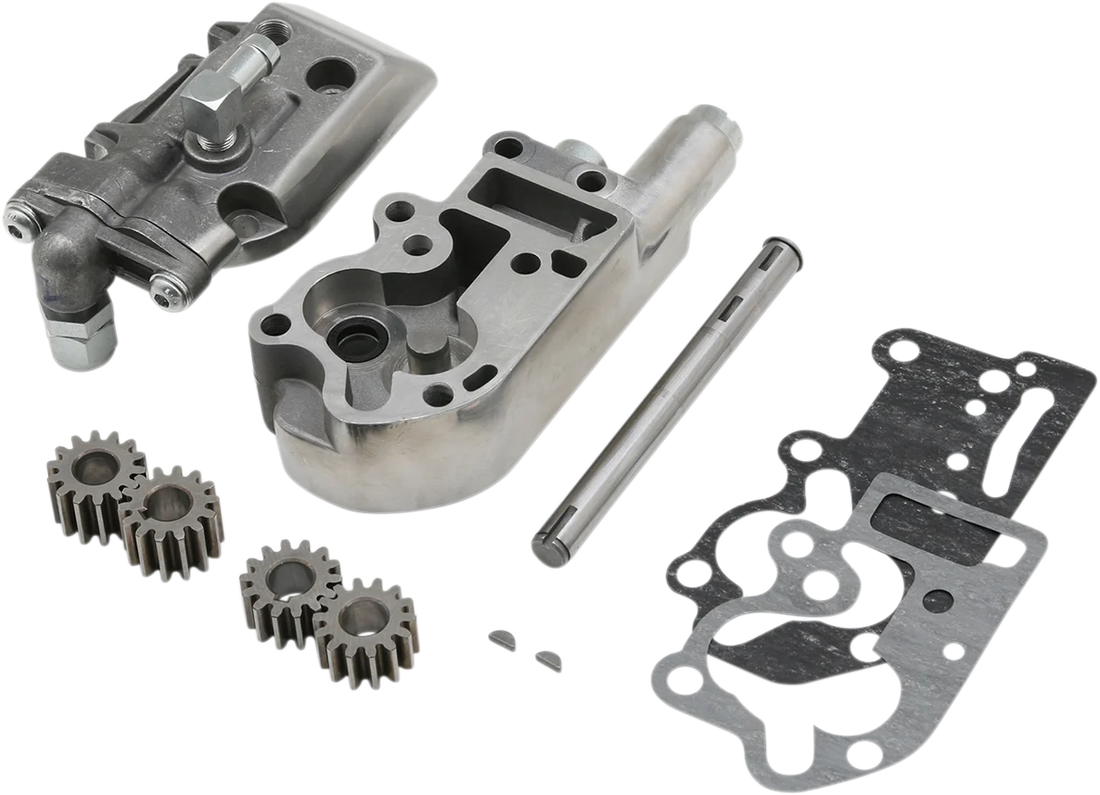 Oil Pump Assembly - Big Twin DragSpecialties 87182 - Side View