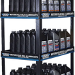 Load image into Gallery viewer, Oil Shelf Display DragSpecialties X80-6025-5 - Installation View
