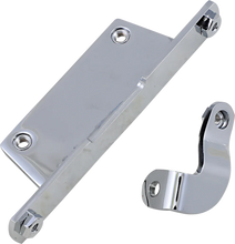 Load image into Gallery viewer, Oil Tank Bracket Set - Softail DragSpecialties 74022 - Main Product View