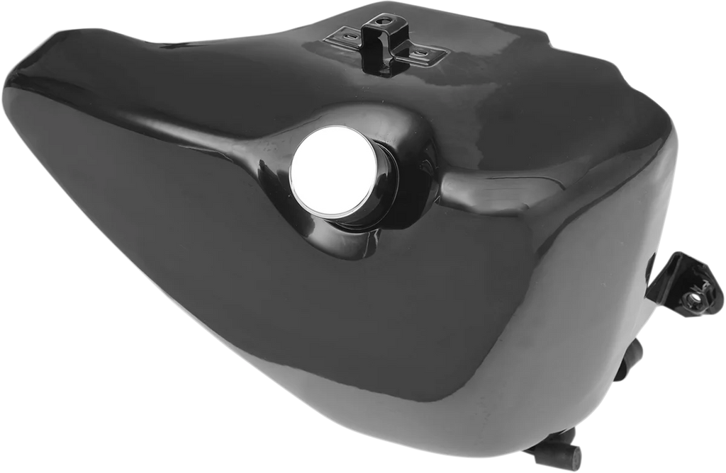 Oil Tank - Gloss Black - Sportster DragSpecialties 76514B - Main Product View