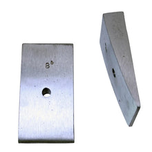 Load image into Gallery viewer, Omix 8 Degree Rear Leaf Spring Shims 2.5 Inch Wide