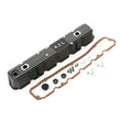 Load image into Gallery viewer, Omix Black Aluminum Valve Cover Kit 4.2L 81-86 CJ - Main Product View