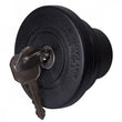 Load image into Gallery viewer, Omix Black Locking Gas Cap 71-76 Jeep CJ Models