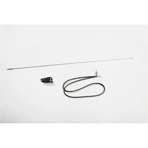 Omix Chrome Antenna Kit 76-95 Jeep CJ & Wrangler - Main Product View