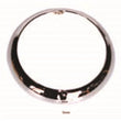 Load image into Gallery viewer, Omix Chrome Headlight Bezel 53-71 Jeep CJ Models