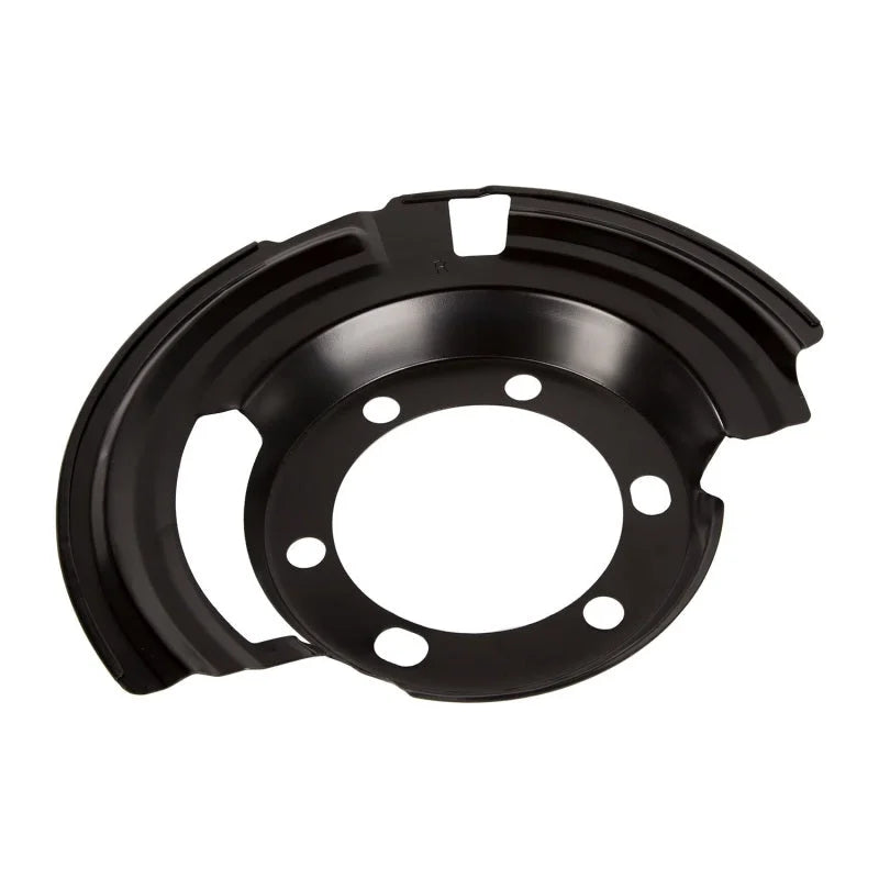 Omix Dust Shield Brake Front Right- 84-06 Jeep models - Side View