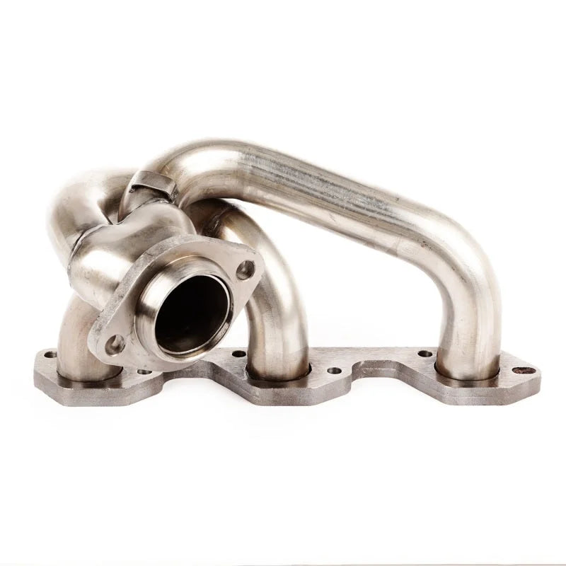 Omix Exhaust Header Left- 07-11 Wrangler JK/JKU 3.8L - Installation View
