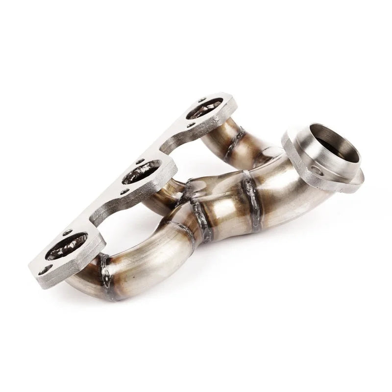 Omix Exhaust Header Right- 07-11 Wrangler JK/JKU 3.8L - Side View