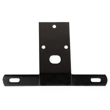 Load image into Gallery viewer, Omix License Plate Bracket Black- 76-86 CJ Models - Side View