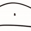 Load image into Gallery viewer, Omix Liftgate Inner Glass Seal 76-86 Jeep CJ7