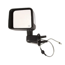 Load image into Gallery viewer, Omix Mirror Power Heated Chrome Cover Left- fits 2014 Jeep Wrangler - Main Product View