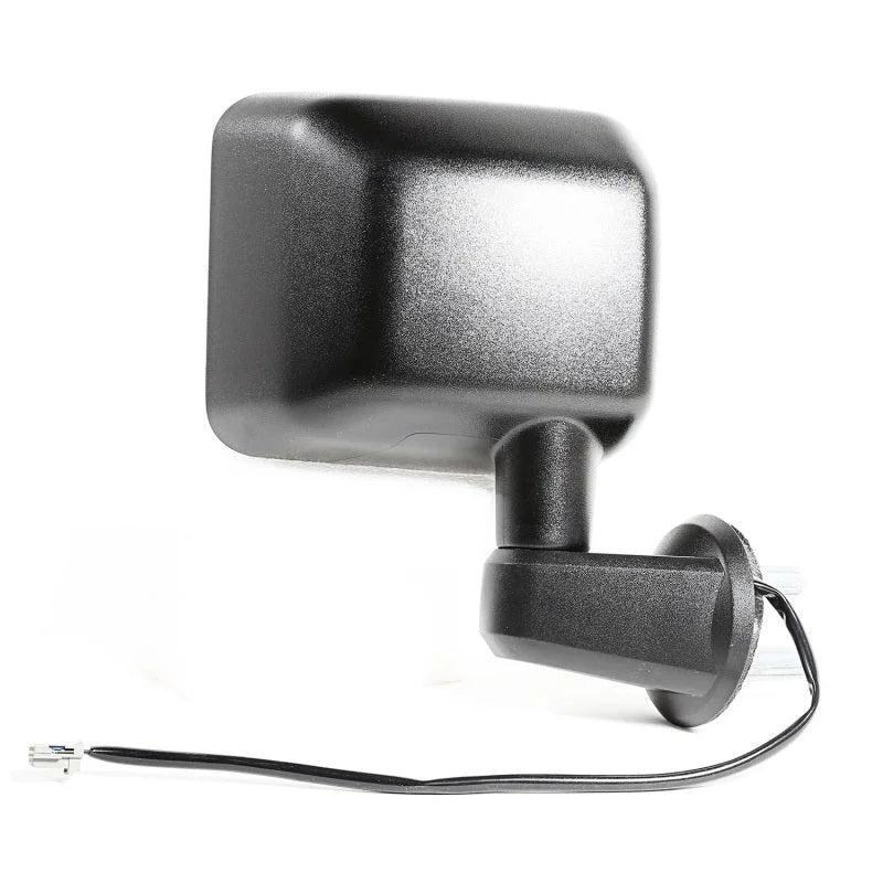 Omix Mirror Power Heated RH Black- 14 Jeep Wrangler - Side View