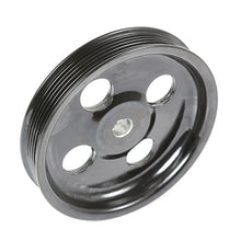 Load image into Gallery viewer, Omix Power Steering Pump Pulley 3.8L 07-11 Wrangler - Side View