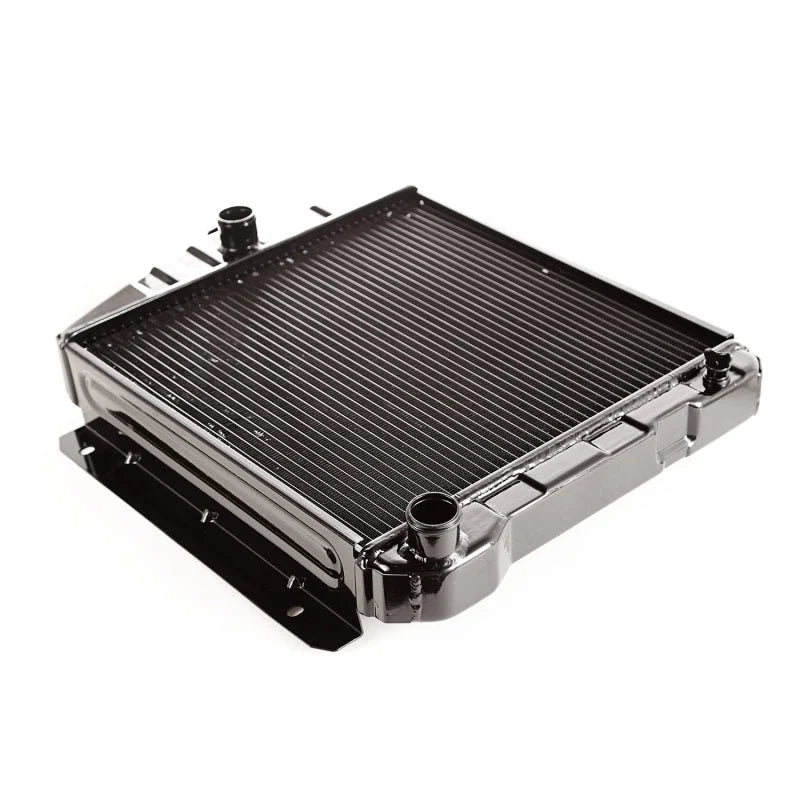 Omix Radiator 2 Row 134 Cubic Inch 55-71 Jeep CJ - Back View