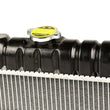 Load image into Gallery viewer, Omix Radiator 2 Row- 74-80 Jeep CJ 6/8 Cylinder - Side View