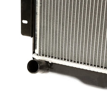 Load image into Gallery viewer, Omix Radiator 2 Row- 74-80 Jeep CJ 6/8 Cylinder - Detail View