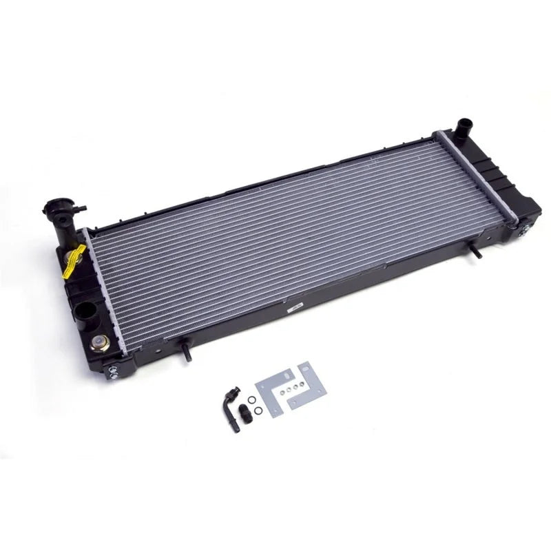 Omix Radiator- 91-01 Jeep Cherokee 2.5L/4.0L - Detail View