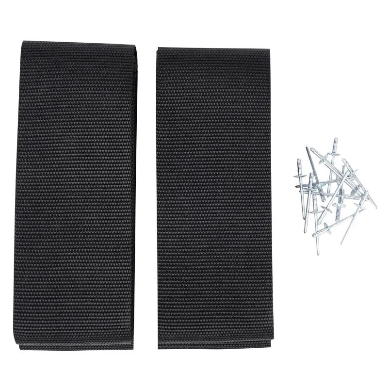 Omix Straps With Rivets Pair- 07-10 Jeep JKU 4Dr - Main Product View