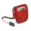 Load image into Gallery viewer, Omix Tail Light Black Housing LH 87-90 Jeep Wrangler