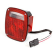 Load image into Gallery viewer, Omix Tail Light Black Housing RH 87-90 Jeep Wrangler