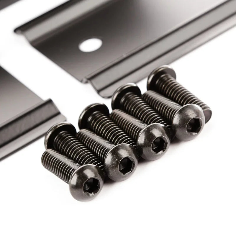 Omix Tailgate Hinge Set Black 97-06 Wrangler TJ - Side View