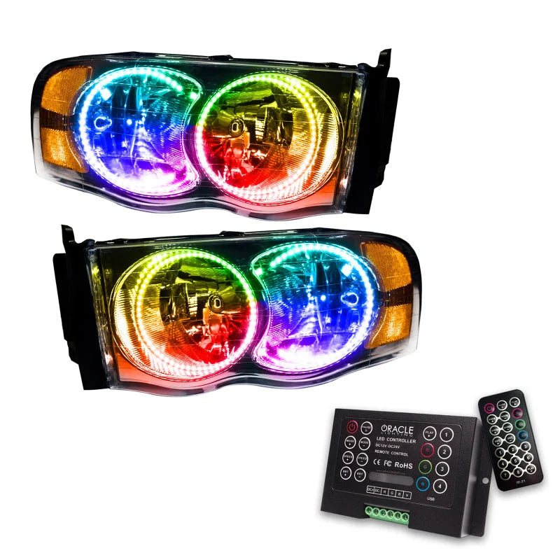 Oracle 02-05 Dodge Ram SMD HL - ColorSHIFT w/ 2.0 Controller - Main Product View