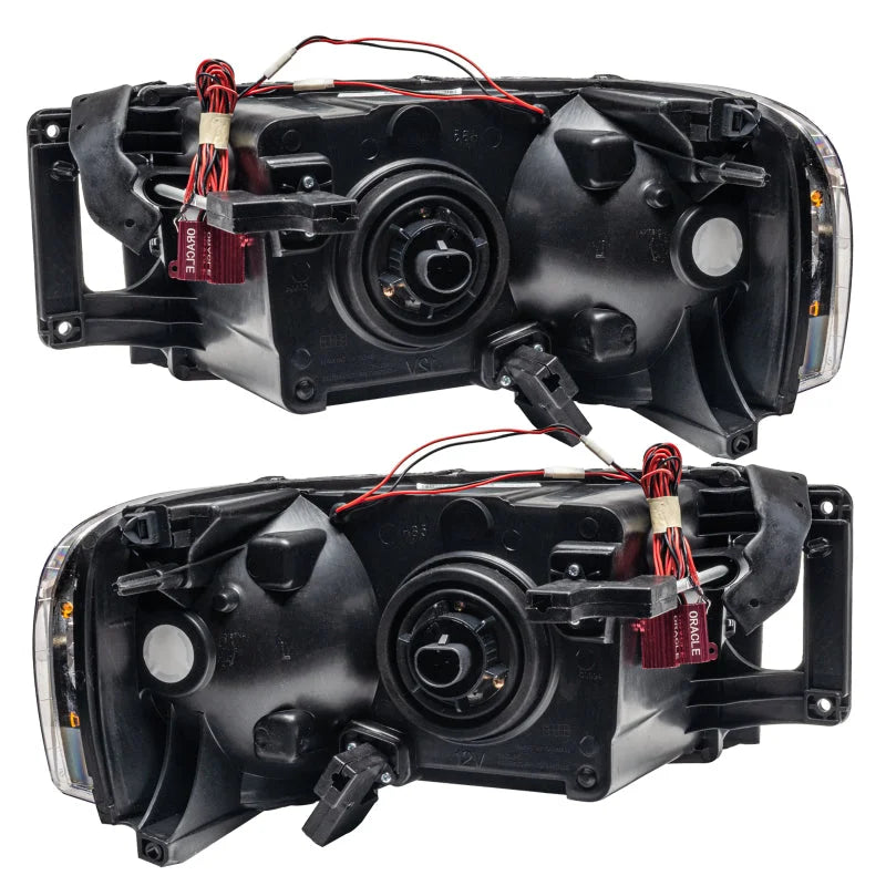 Oracle 02-05 Dodge Ram SMD HL - ColorSHIFT w/ 2.0 Controller - Back View