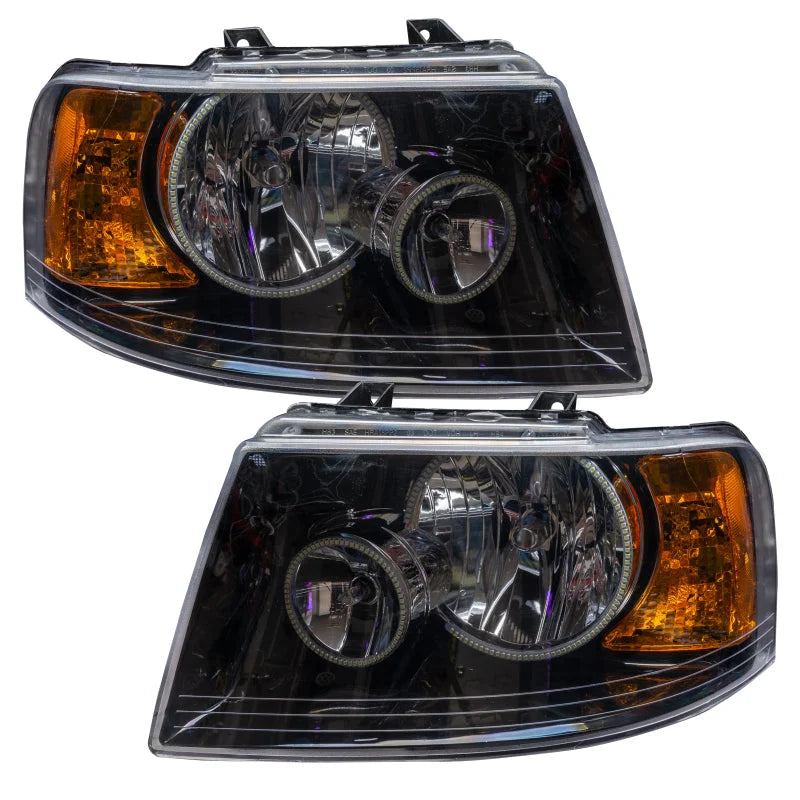 Oracle 03-06 Ford Expedition SMD HL - Black - ColorSHIFT w/ Simple Controller - Additional View 5