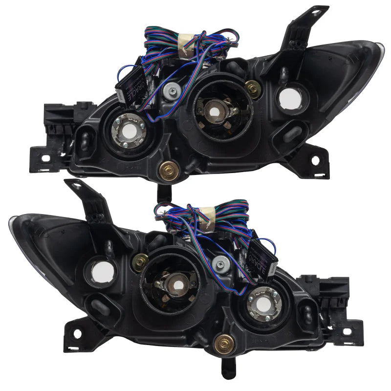 Oracle 04-09 Mazda 3 SMD HL - 4DR - Halogen Style - White - Side View