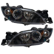 Load image into Gallery viewer, Oracle 04-09 Mazda 3 SMD HL - 4DR - Halogen Style - White - Installation View