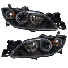 Load image into Gallery viewer, Oracle 04-09 Mazda 3 SMD HL - 4DR - Halogen Style - White - Installation View