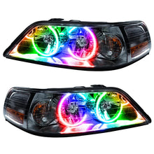 Load image into Gallery viewer, Oracle 05-11 Lincoln Town Car SMD HL (Non-HID) - ColorSHIFT w/ Simple Controller - Additional View 5