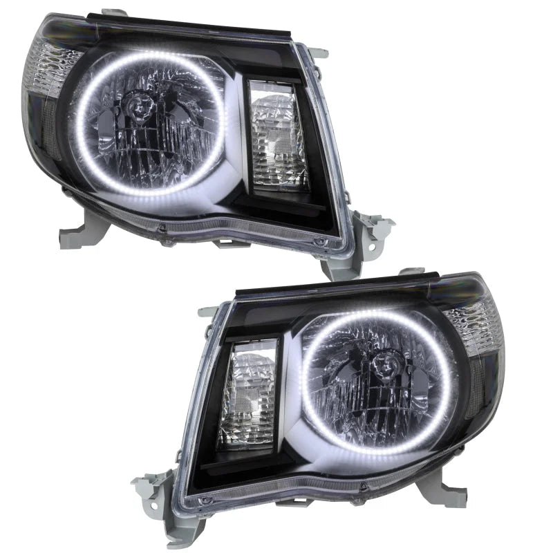 Oracle 05-11 Toyota Tacoma SMD HL - Black - White - Main Product View
