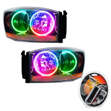 Load image into Gallery viewer, Oracle 06 Dodge Ram SMD HL - Black - ColorSHIFT - Main Product View