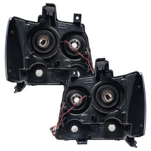Load image into Gallery viewer, Oracle 07-13 Chevrolet Avalanche Pre-Assembled SMD Headlights - White - Back View