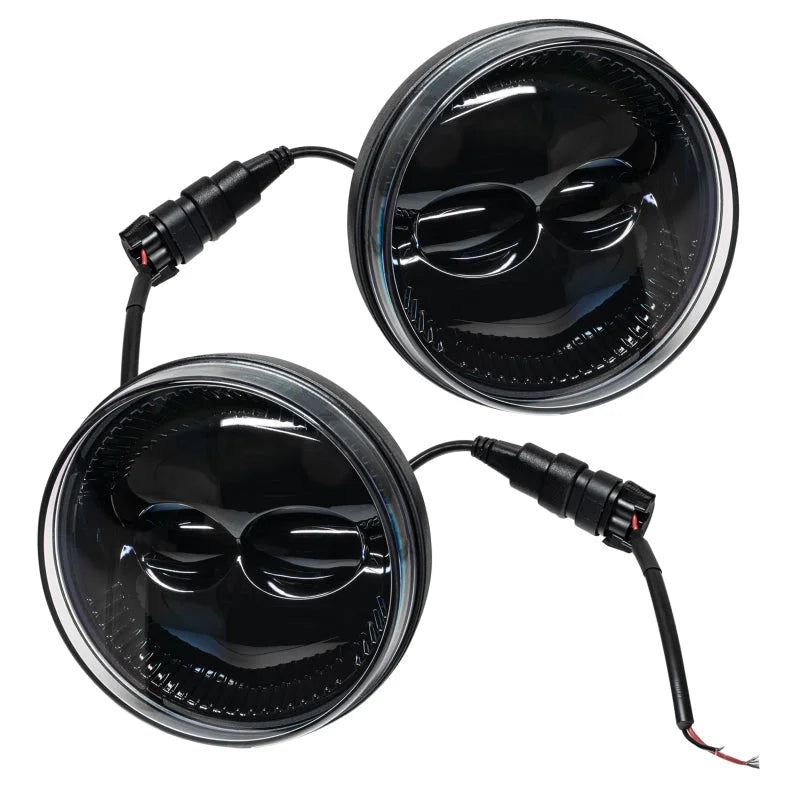 Oracle 07-14 GMC Sierra 1500/2500/3500 High Powered LED Fog (Pair) - 6000K - Back View
