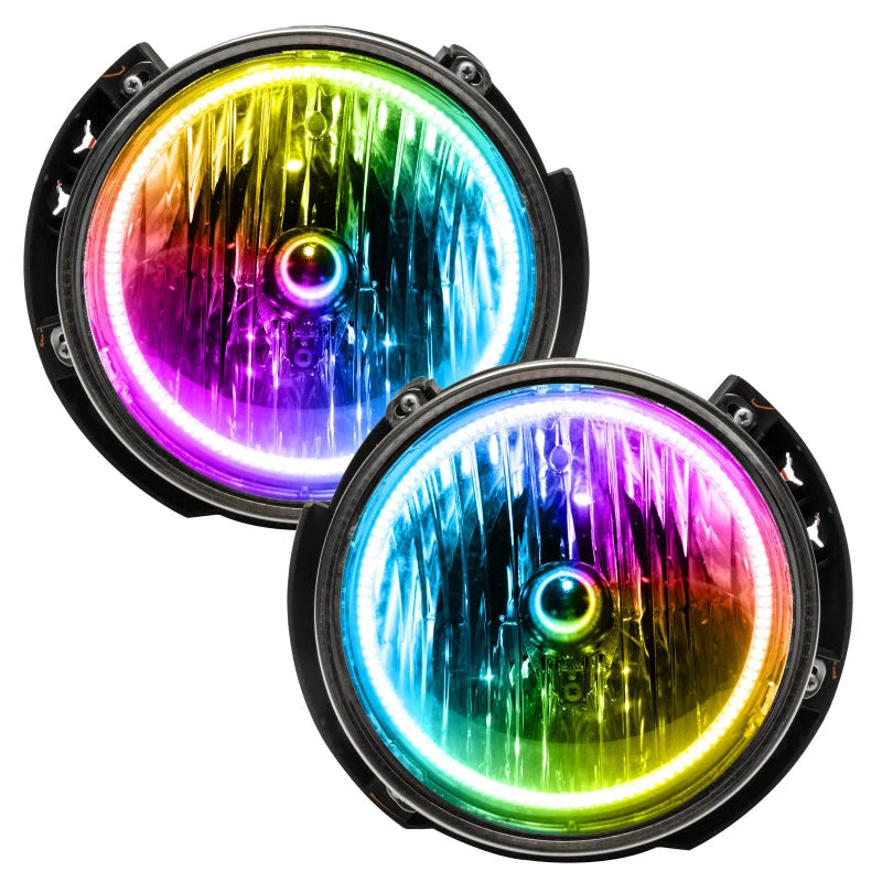 Oracle 07-16 Jeep Wrangler JK SMD HL - ColorSHIFT Dynamic - Main Product View