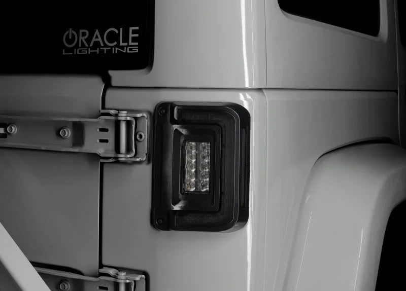 Oracle 07-17 Jeep Wrangler JK Flush Mount LED Tail Lights - Tinted - Additional View 5